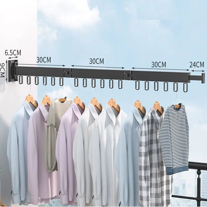 Retractable Cloth Drying Rack